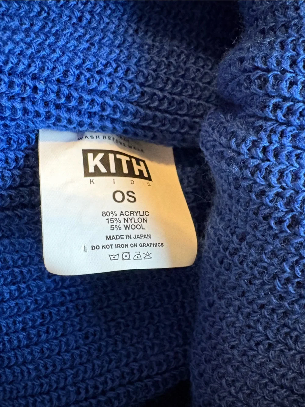 Kith cozy knit